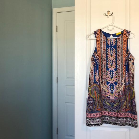 Fun Patterned Dress - Picture 1 of 7